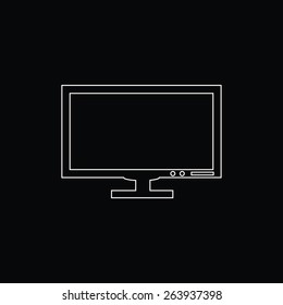 Pictograph of computer icon
