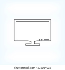 Pictograph of computer icon