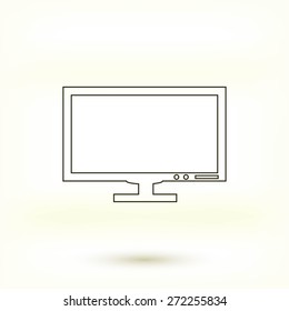 Pictograph of computer icon