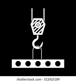 pictograph of crane hook