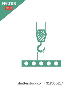 pictograph of crane hook