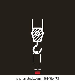 pictograph of crane hook