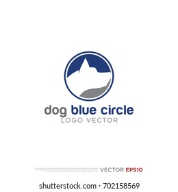 Pictograph of dog for template logo, icon, and identity vector designs