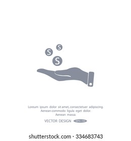 Pictograph of Dollar Sign Vector Icon
