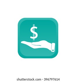 Pictograph of Dollar Sign Vector Icon