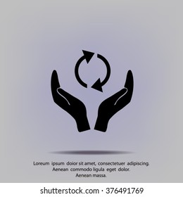 Pictograph of eco