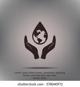 Pictograph of eco