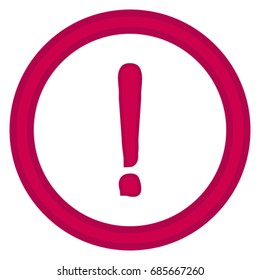 Pictograph of exclamation mark