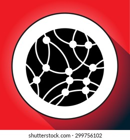 Pictograph of globe