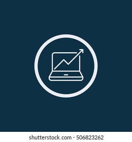 Pictograph graph icon
