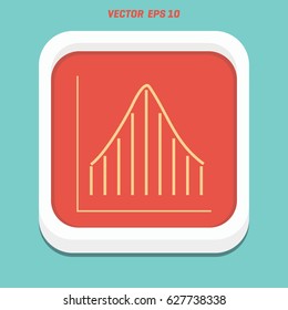 Pictograph graph icon