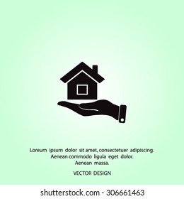 Pictograph of home