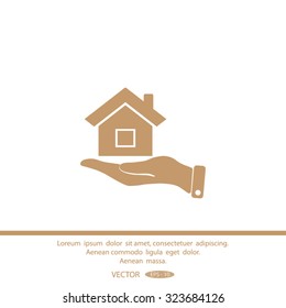 Pictograph of home