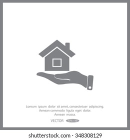 Pictograph of home