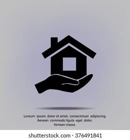 Pictograph of home