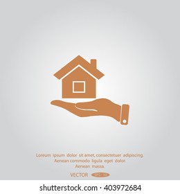 Pictograph of home