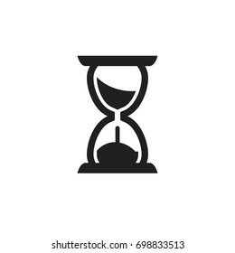 Pictograph Hour Glass Template Logo Icon Stock Vector (Royalty Free ...