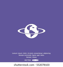 pictograph of icon earth