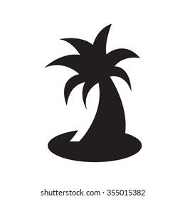 Pictograph of island