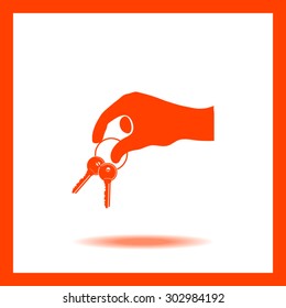 Pictograph of key