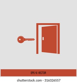 Pictograph of key