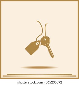 Pictograph of key