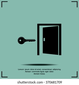 Pictograph of key