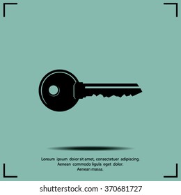 Pictograph of key