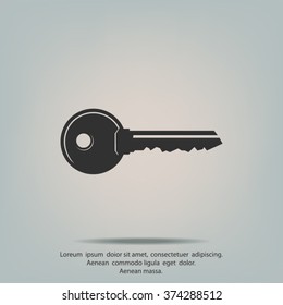 Pictograph of key