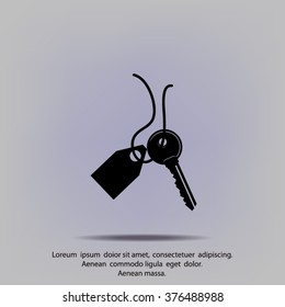 Pictograph of key