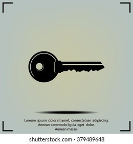 Pictograph of key