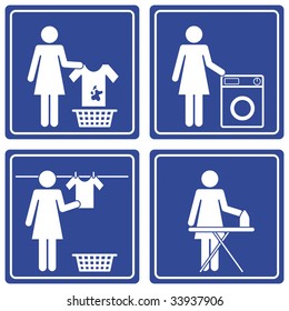 Pictograph - Laundry