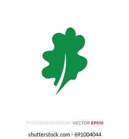 Pictograph of leaves floral and pattern basic element for icon, logo and identity designs