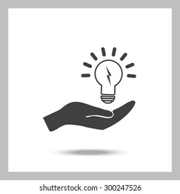 Pictograph of light bulb