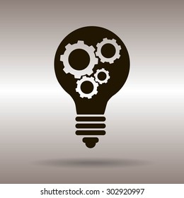Pictograph of light bulb