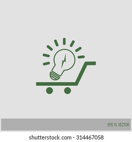 Pictograph of light bulb
