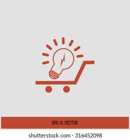 Pictograph of light bulb