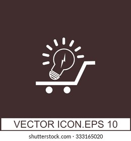 Pictograph of light bulb
