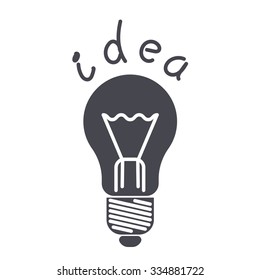Pictograph of light bulb