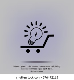 Pictograph of light bulb