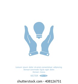 Pictograph of light bulb
