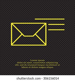 Pictograph of mail