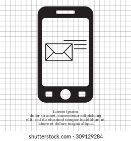Pictograph of mail