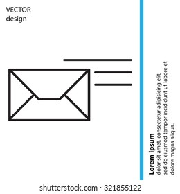 Pictograph of mail