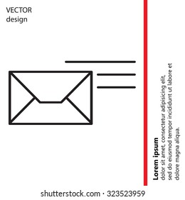 Pictograph of mail