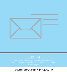 Pictograph of mail