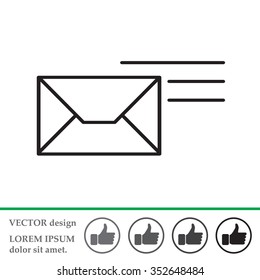Pictograph of mail
