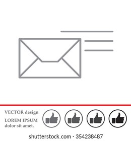 Pictograph of mail