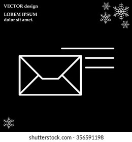 Pictograph of mail