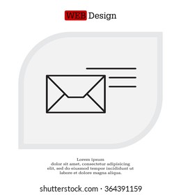 Pictograph of mail